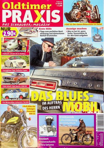 Deckblatt Oldtimer Praxis (02/2019)
